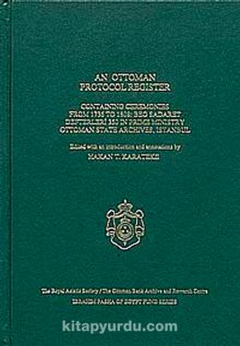 An Ottoman Protocol Register