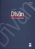 Divan/  İlmi Araştırmalar Sayı 8