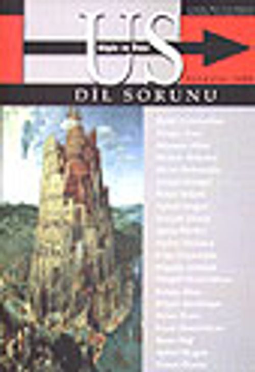 Us Düşün ve Ötesi Dergisi Sayı 3 / Dil Sorunu