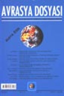 Avrasya Dosyası Rusya Özel  Cilt: 6 Kış 2000 Sayı: 4