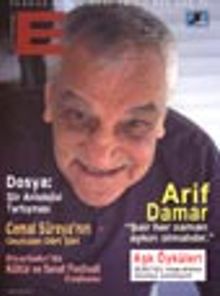E Aylık Kültür ve Edebiyat Dergisi Temmuz 2001- Sayı 28