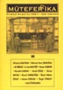 Mütefferrika / Kitabiyat Dergisi Kış 2000-2