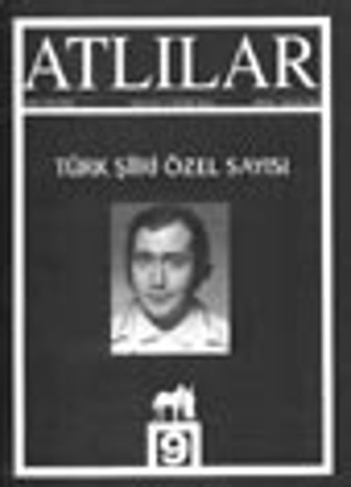 Atlılar Bağımsız Edebiyat Dergisi Sayı 9 Haziran-Ağustos 2001
