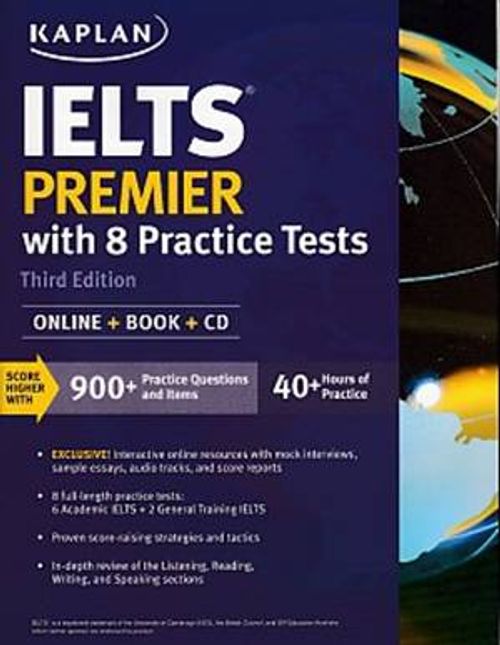 IELTS Premier with 8 Practice Tests (Online + Book + CD)