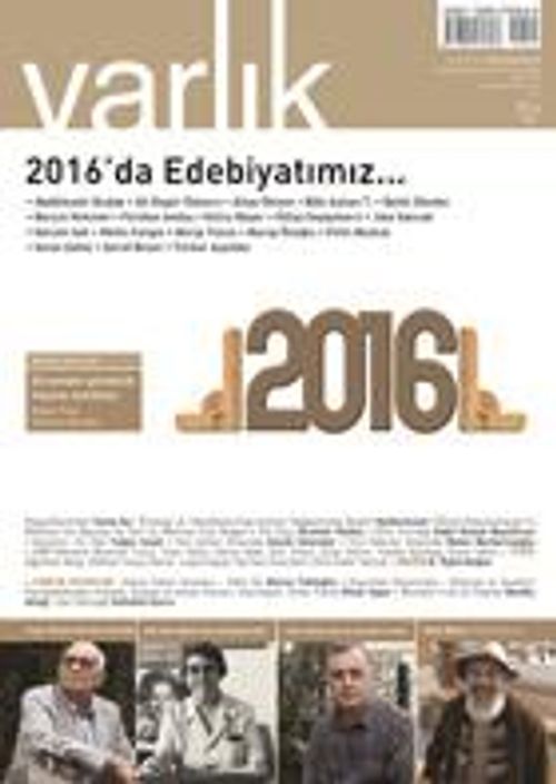 Varlık Aylık Edebiyat ve Kültür Dergisi Ocak 2017