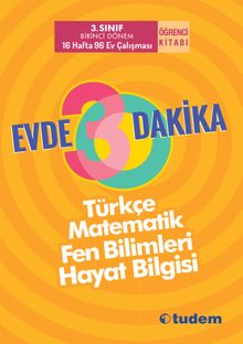 3. Sınıf Birinci Dönem  Evde 30 Dakika
