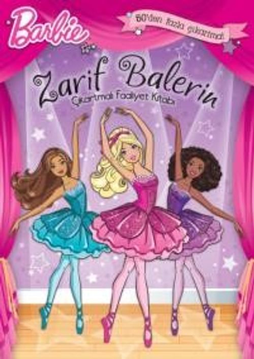 Barbie Zarif Balerin Çıkartmalı Faaliyet