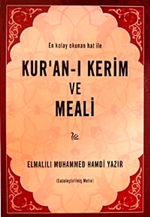 En Kolay Okunan Hat ile Kur'an-ı Kerim ve Meali (orta boy)