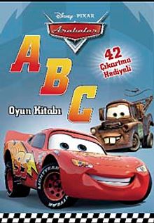 Arabalar ABC Çıkartmalı Aktivite Kitabı