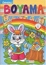 Örnekli Boyama Tavşan