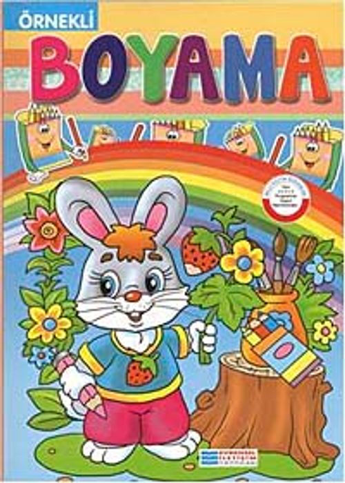 Örnekli Boyama Tavşan