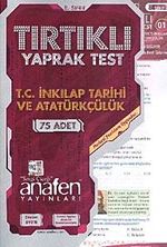 8. Sınıf T.C. İnkılap Tarihi ve Atatürkçülük Tırtıklı Yaprak Testler (75 Adet)
