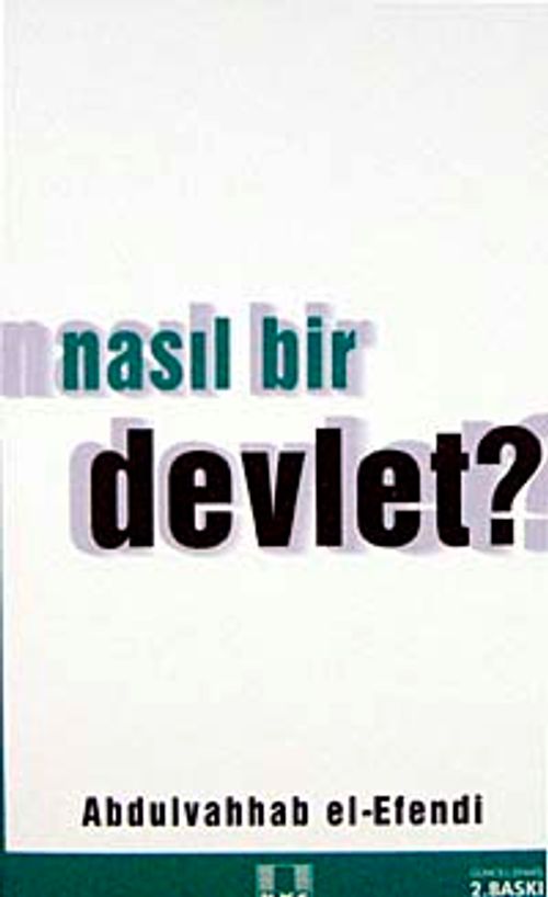 Nasıl Bir Devlet