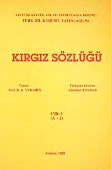 Kırgız Sözlüğü 1(A-J)