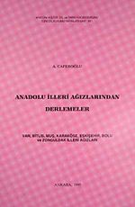 Anadolu İlleri Ağızlarından Derlemeler