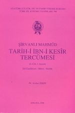 Şirvanlı Mahmud Tarihi İbn-i Kesir Tercümesi 4. Cilt 1. Kısım