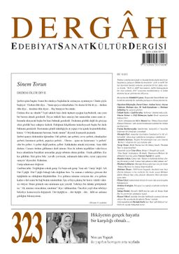 Dergah Edebiyat Sanat Kültür Dergisi Sayı 323 Ocak 2017