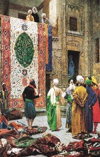 Halı Tüccarı 1000 Parça Puzzle (48x68) (Kod: 40902)