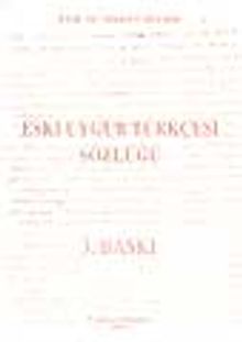 Eski Uygur Türkçesi Sözlüğü