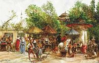 Çarşı Yeri 1000 Parça Puzzle (Kod: 40912)