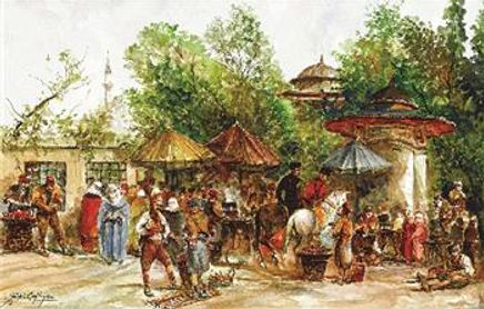 Çarşı Yeri 1000 Parça Puzzle (Kod: 40912)