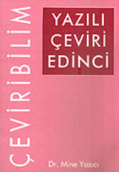 Yazılı Çeviri Edinci