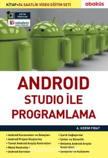 Android Studio ile Programlama (Kitap+54 Saatlik Video Eğitimi)