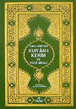 Kur'an-ı Kerim'in Yüce Meali (Cep Boy 1. hmr) Elmalılı M. Hamdi Yazır (metinsiz)