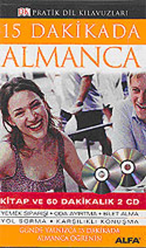 15 Dakikada Almanca (2 Cd+Kitap)