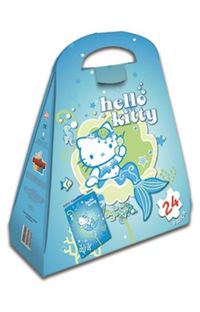 Hello Kitty Çantalı Yap Boz Denizkızı 24 Parça Puzzle (Kod: 40974)