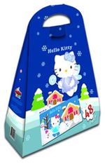 Hello Kitty Çantalı Yap Boz Kış 48 Parça Puzzle (Kod:40615)