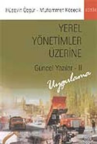 Yerel Yönetimler Üzerine Güncel Yazılar 2