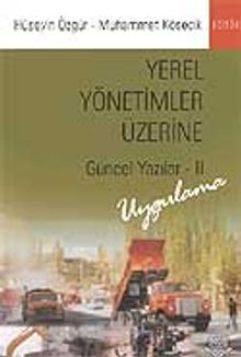 Yerel Yönetimler Üzerine Güncel Yazılar 2