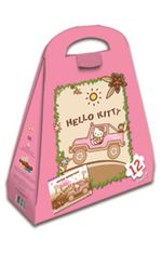 Hello Kitty Çantalı Yapboz Safarı 12 Parça (Kod:40607)