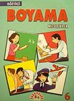 Eğitici Boyama 6 Meslekler