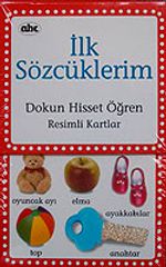 İlk Sözcüklerim & Dokun Hisset Öğren Resimli Kartlar