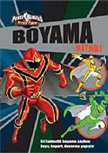 Power Rangers Boyama Kitabı