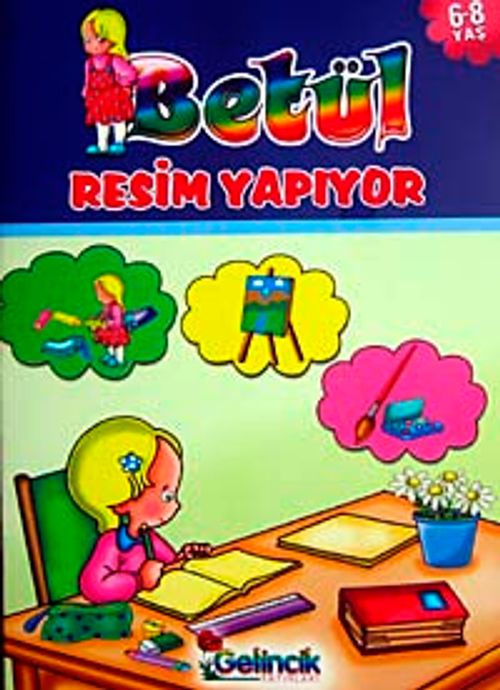 Betül Resim Yapıyor