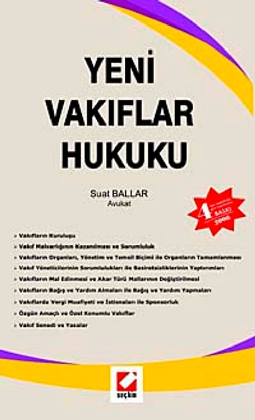 Yeni Vakıflar Hukuku