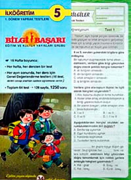 5.Sınıf Yaprak Test  I.Dönem