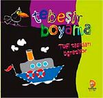 Tebeşirle Boyama Tufi Taşıtları Öğretiyor