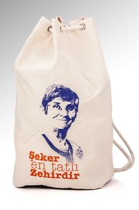 Spor Bez Çanta (Canan Karatay-Şeker En Tatlı Zehirdir Desenli)