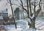 Schnee In Louveciennes 1000 Parça Puzzle (Kod:40932)