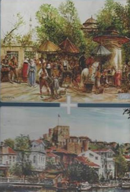 Hisar Çarşı Yeri 2x1000 Puzzle (Kod:40130)