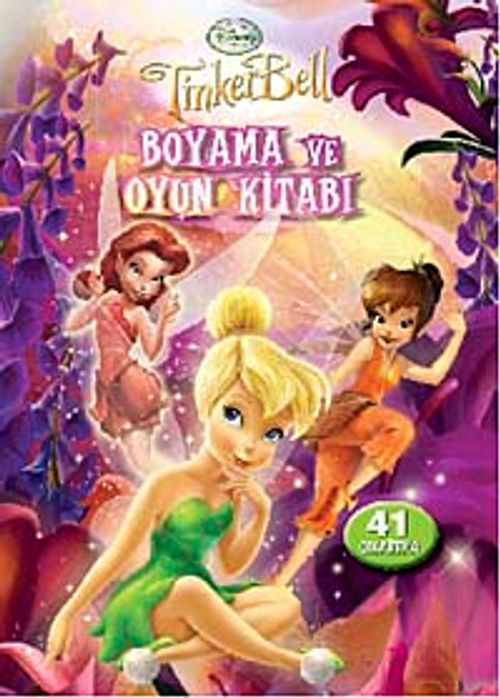 Tinker Bell ve Kayıp Hazine Boyama ve Oyun Kitabı