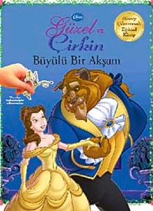 Güzel ve Çirkin-Büyülü Bir Akşam & Çıkartmalı Eğitsel Kitap