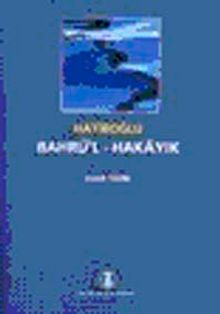 Bahrü'l-Hakayık / Hatiboğlu