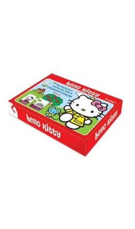 Hello Kitty İlişkilendirme Kartları 20 Parça Puzzle (Kod:40632)