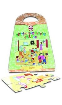 Sınıfım Çantalı 35 Parça Puzzle (Kod:40810)