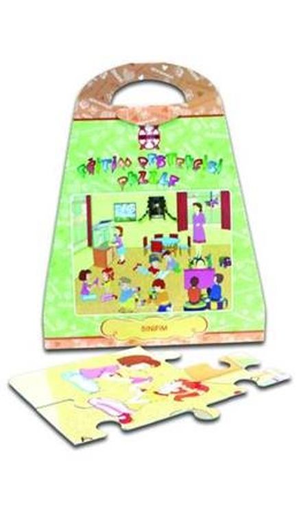 Sınıfım Çantalı 35 Parça Puzzle (Kod:40810)